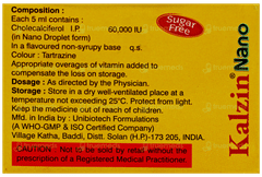 Kalzin Nano Solution 5Ml